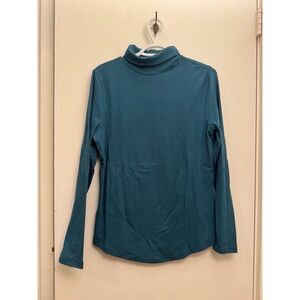 Denver Hayes Teal Turtleneck